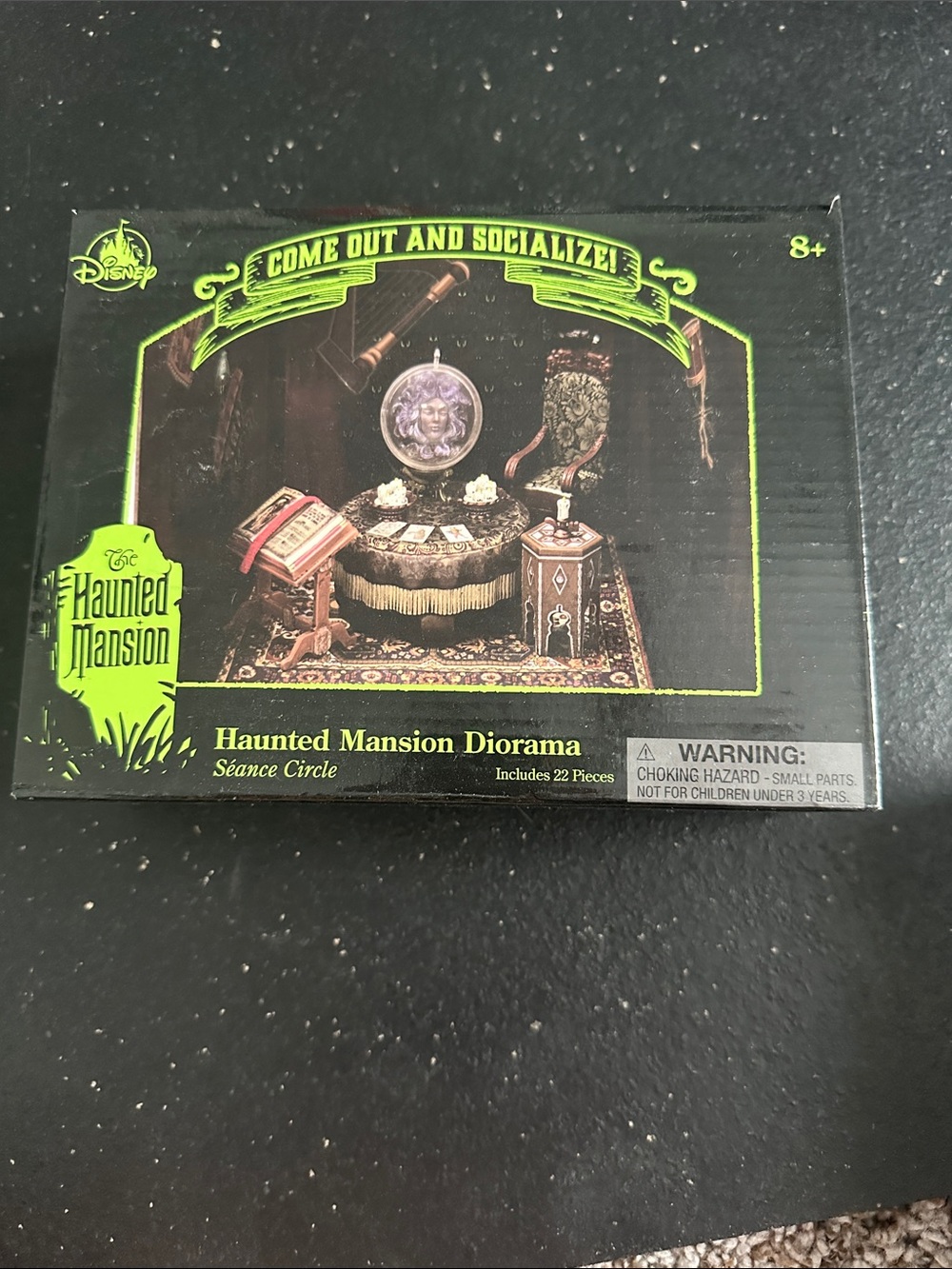 Disney Haunted Mansion Diorama Seance Circle